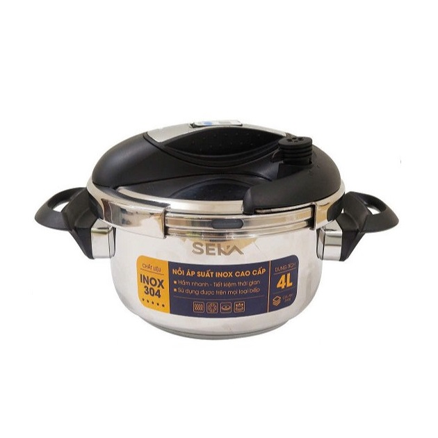 Nồi Áp Suất Đáy Từ Seka SK5859 – Dung tích 4L/6L - Hàng Chính Hãng