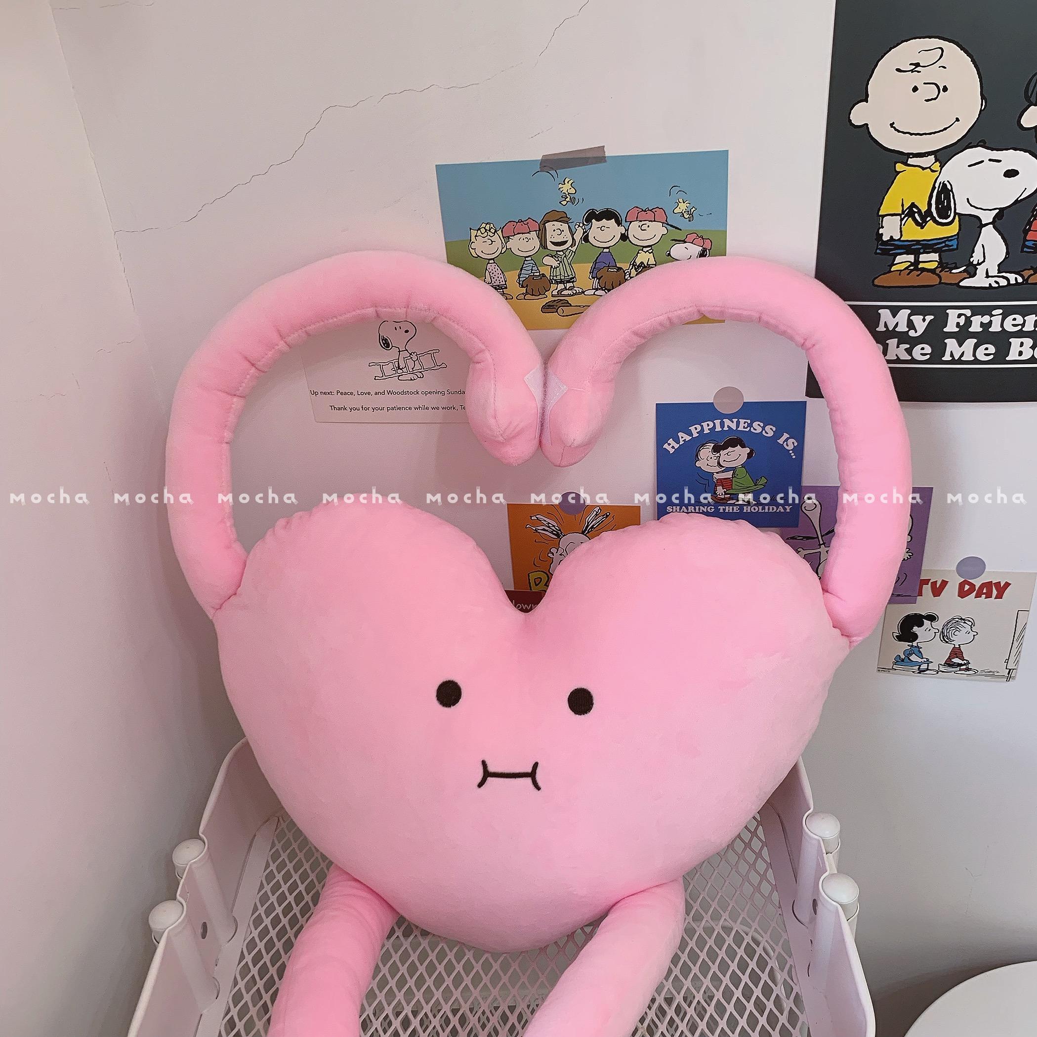 Chất Lượng Cao 70Cm Hàn Quốc Dễ Thương Ngộ Nghĩnh Dài Chân Tình Yêu Gối Sang Trọng Đồ Chơi Búp Bê Vỏ Gối Đệm Trẻ Em Trẻ Em Quà Tặng sinh Nhật