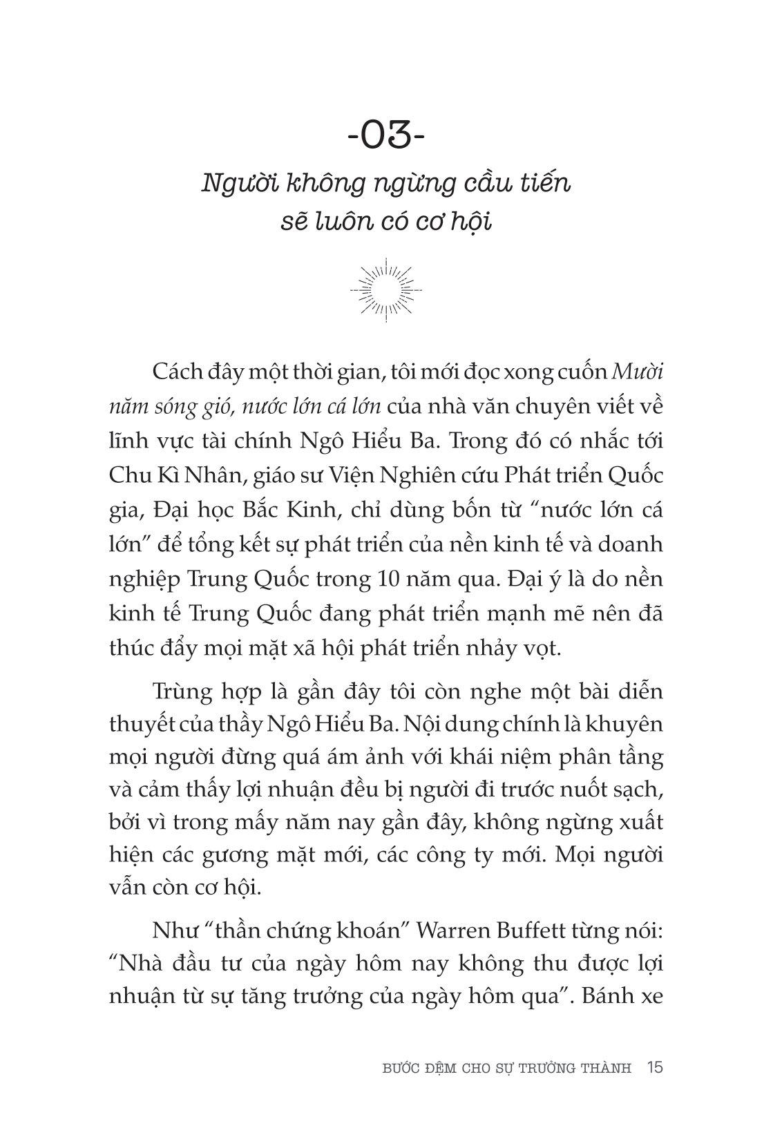 Lựa Chọn Sáng Suốt - Bước Đệm Cho Sự Trưởng Thành