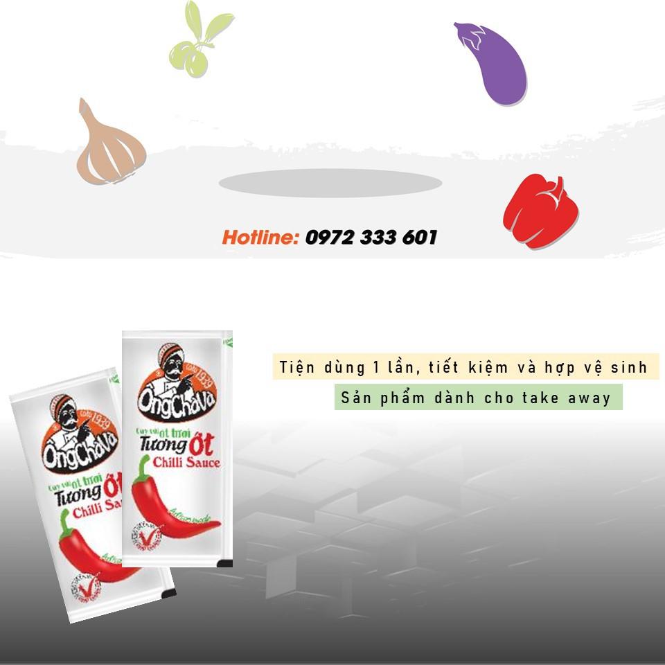 Hộp 120 Gói Tương Ớt Ông Chà Và 10g (Chili Sauce)