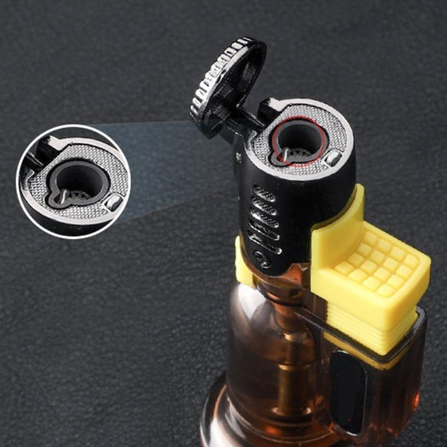 Vỏ Hột Quẹt Bật Lửa Khò Gas 1 Tia Hongbo HB012 Thiết Kế Đẹp Độc Lạ Cao Cấp - Giao Màu Ngẫu Nhiên