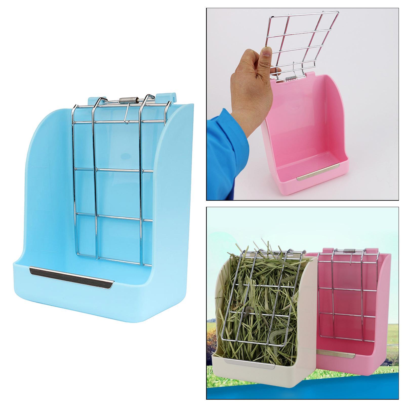 3Pcs Hanging Rack Bowl Food Dispenser Rabbit Feeder for Herbivore Guinea Pig