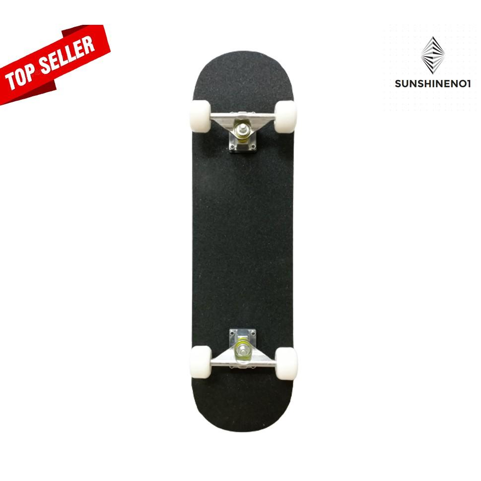 Ván trượt Skateboard 2 mặt nhám TẶNG kèm túi đựng ván trượt