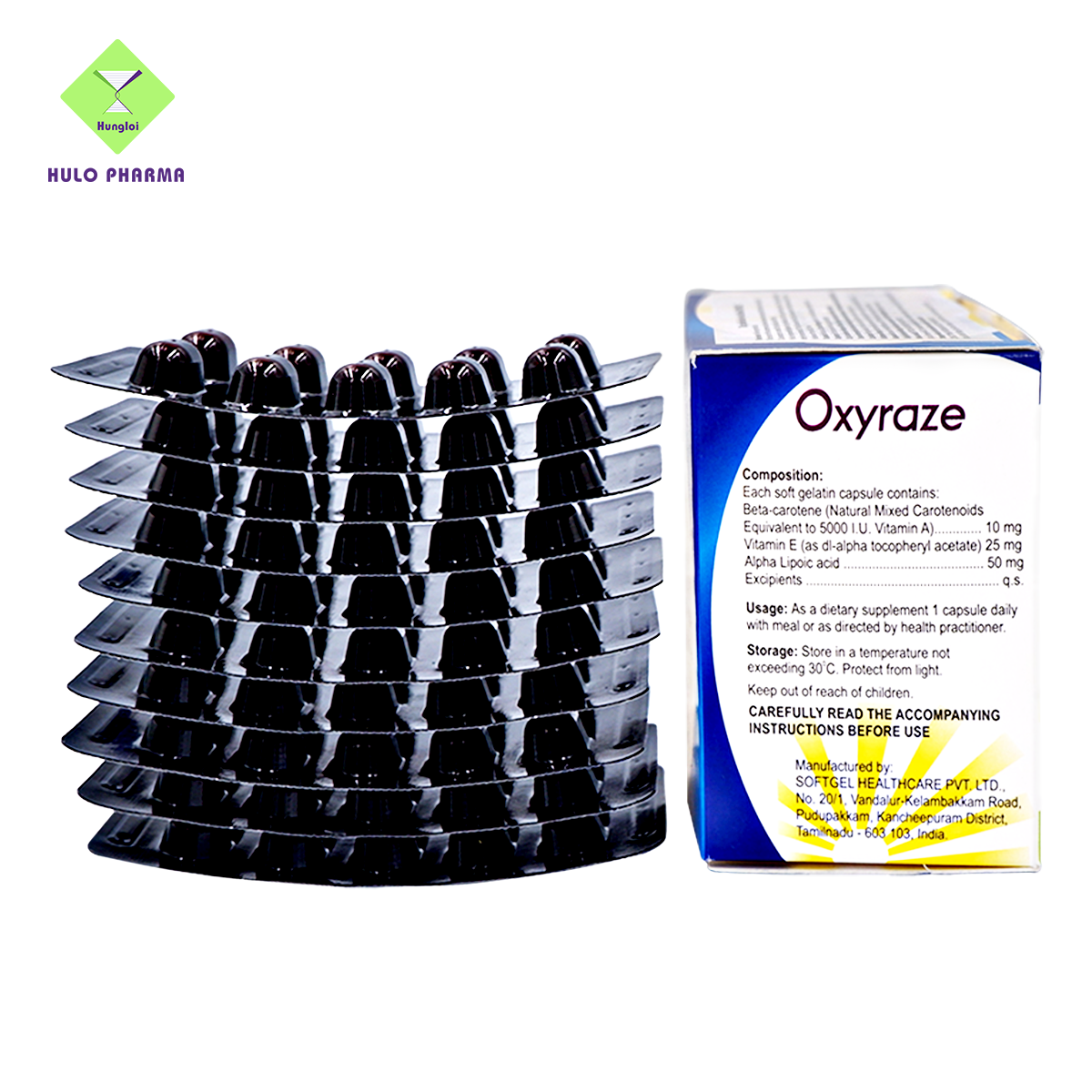 Thực phẩm chức năng OXYRAZE Hỗ trợ chống lão hóa, đẹp da