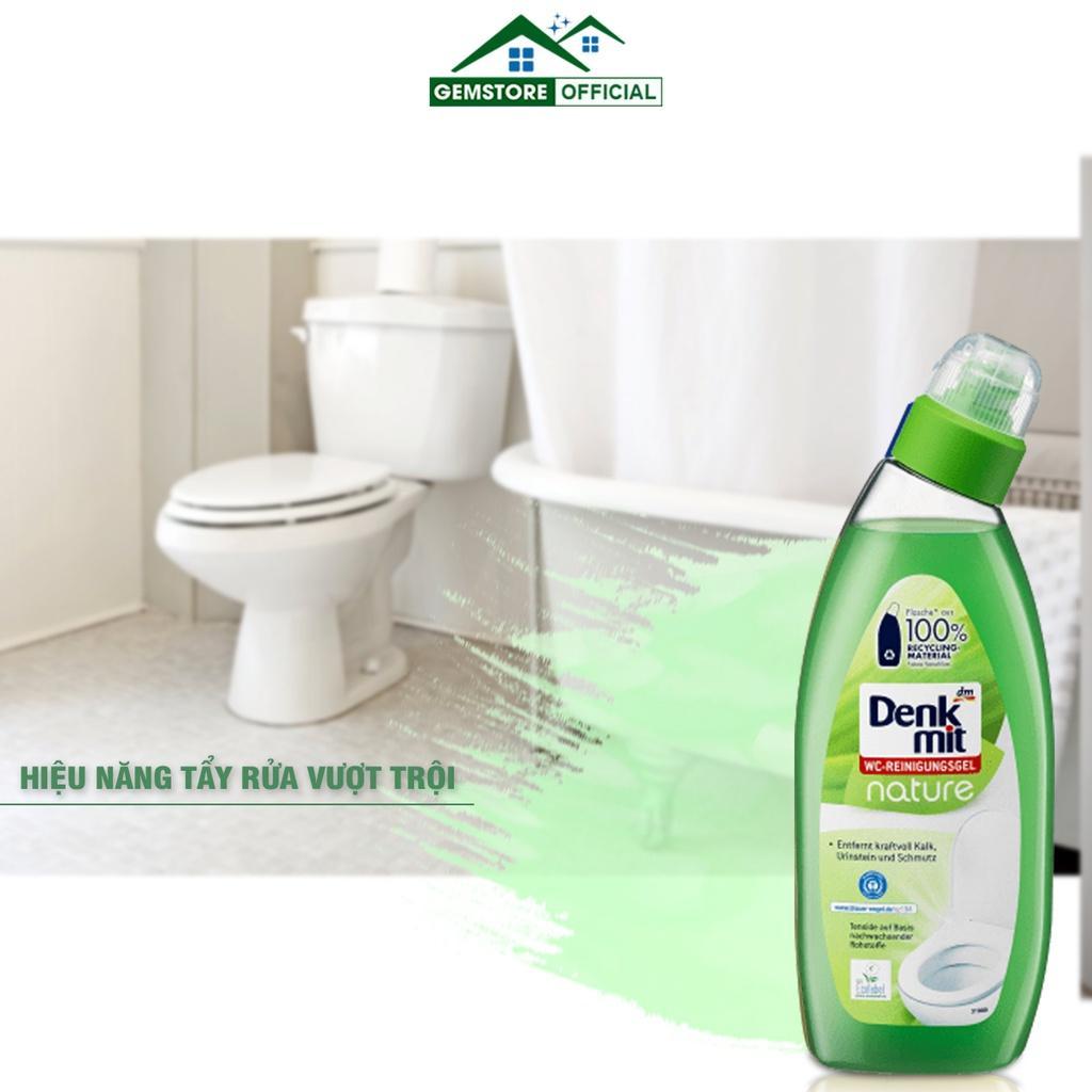 Dung Dịch Tẩy Rửa Bồn Cầu, Nhà Vệ Sinh Denkmit, Dung Tích 750ml, Hương Hoa Tự Nhiên, Nhập Đức