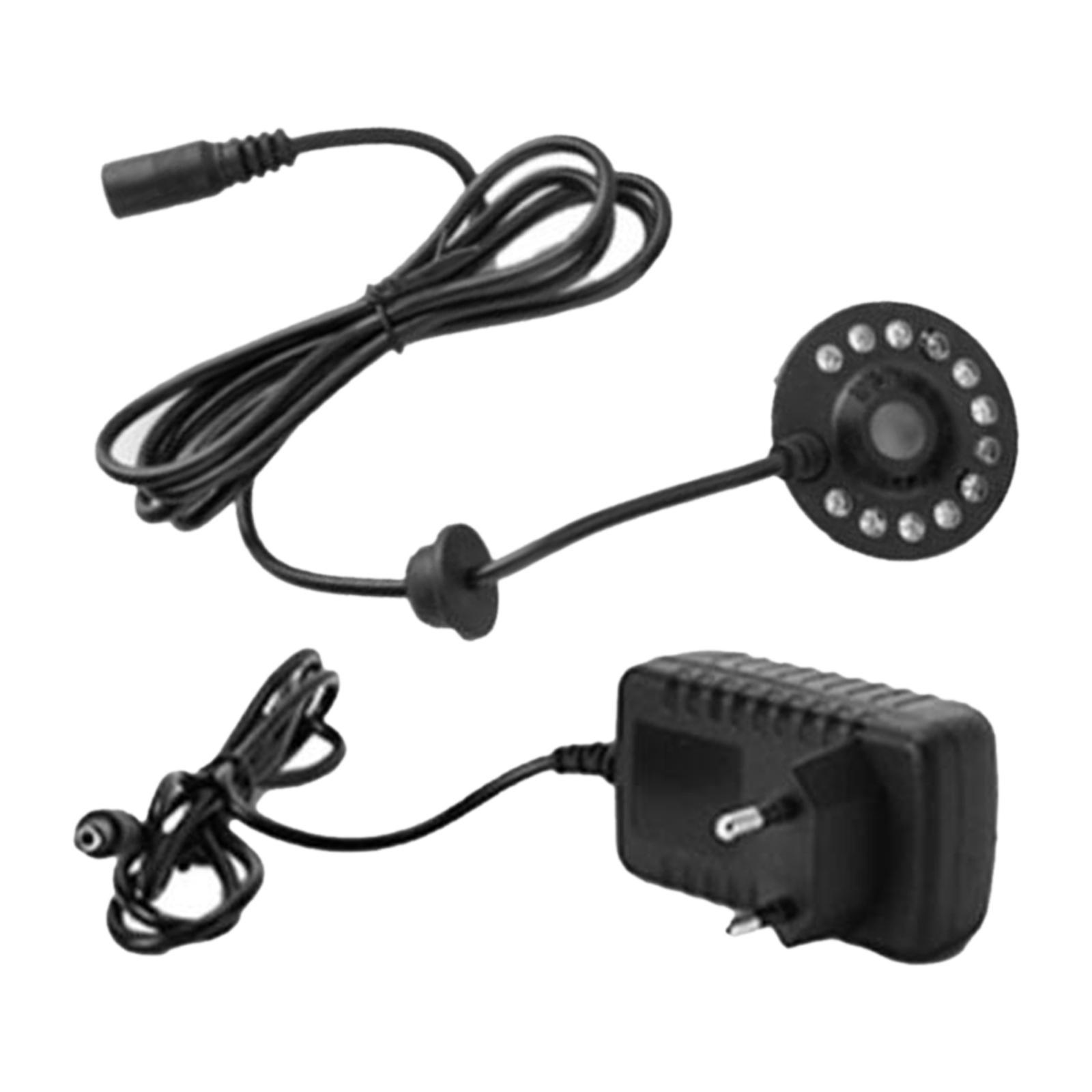 2-4pack Fogger Mister with Colorful Lights EU Adapter Plug