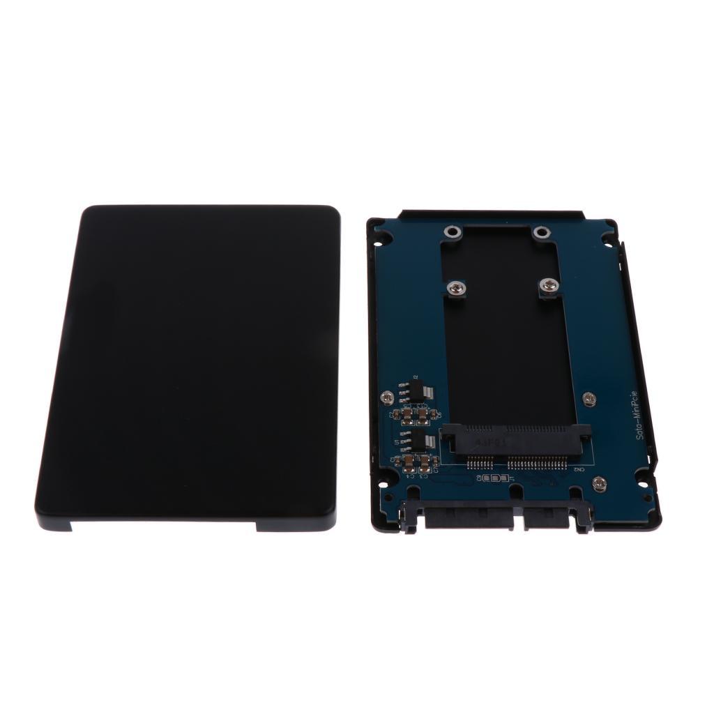 MSATA SSD to 2.5" SATA3 Adapter Card with Case 7mm Thickness for PC