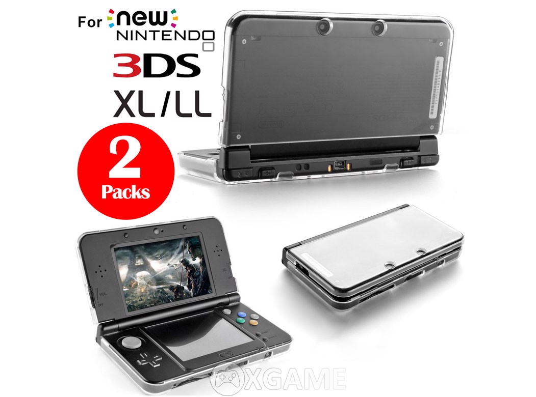 case ốp trong suốt cho nintendo new 3ds xl ll