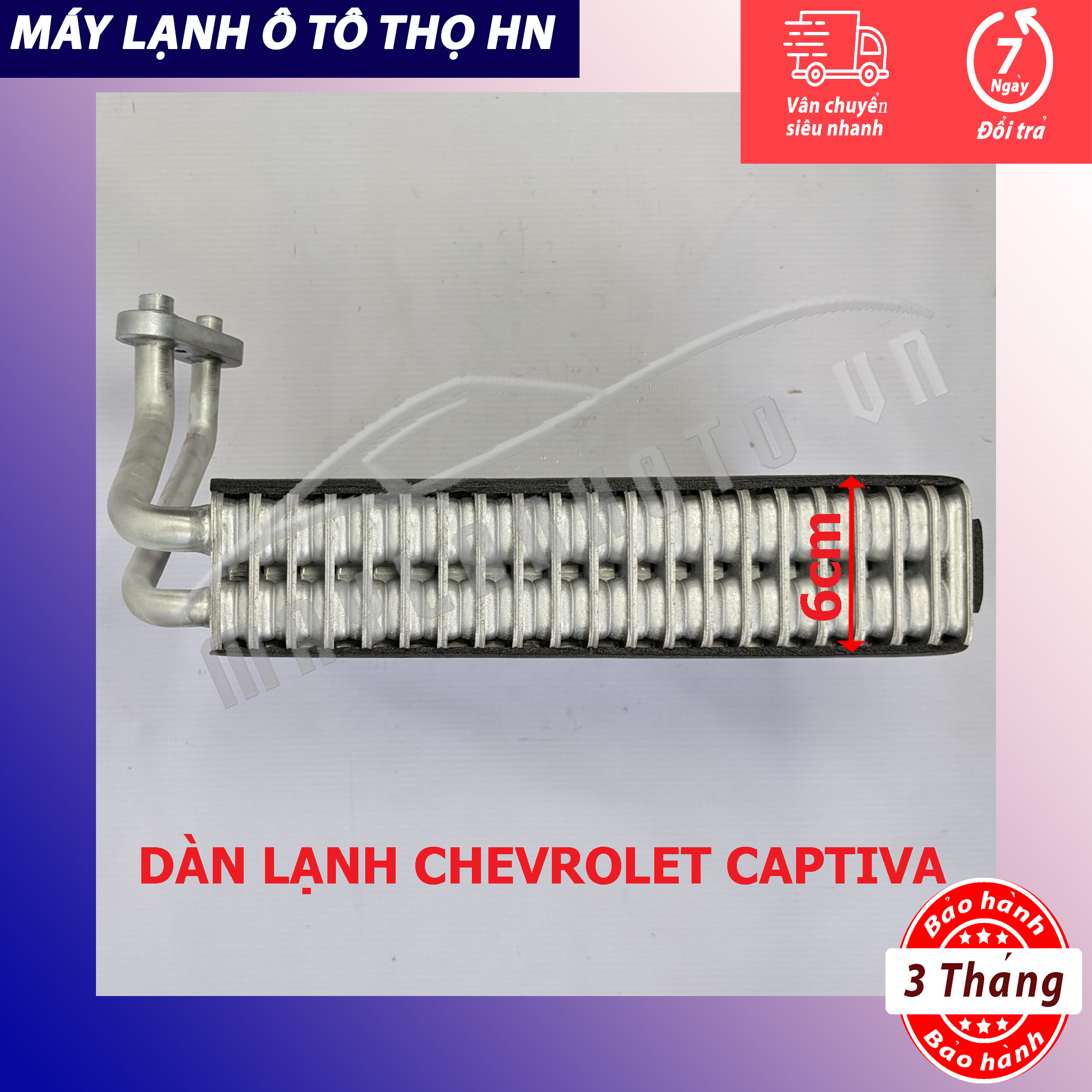 Dàn lạnh Chevrolet Captiva 2007 2008 2009 2010 Hàng xịn Thái Lan 07 08 09 10