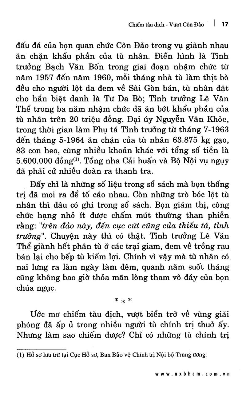 Chiếm Tàu Địch Vượt Côn Đảo