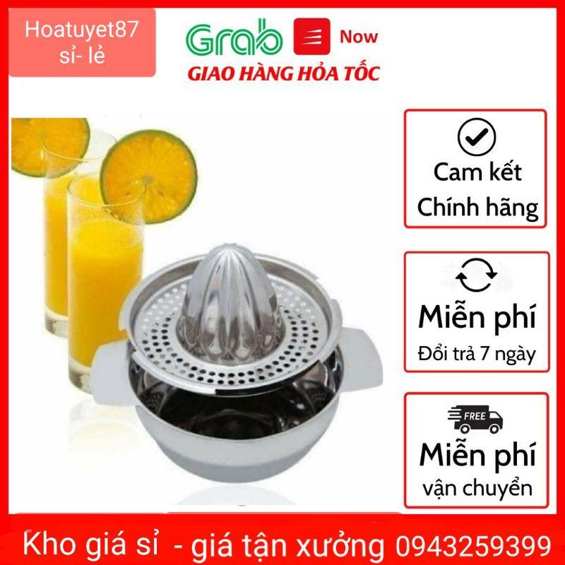 VẮT CAM BẰNG INOX 304 SIÊU BỀN KHÔNG HOEN GỈ CÓ KHAY HỨNG NƯỚC