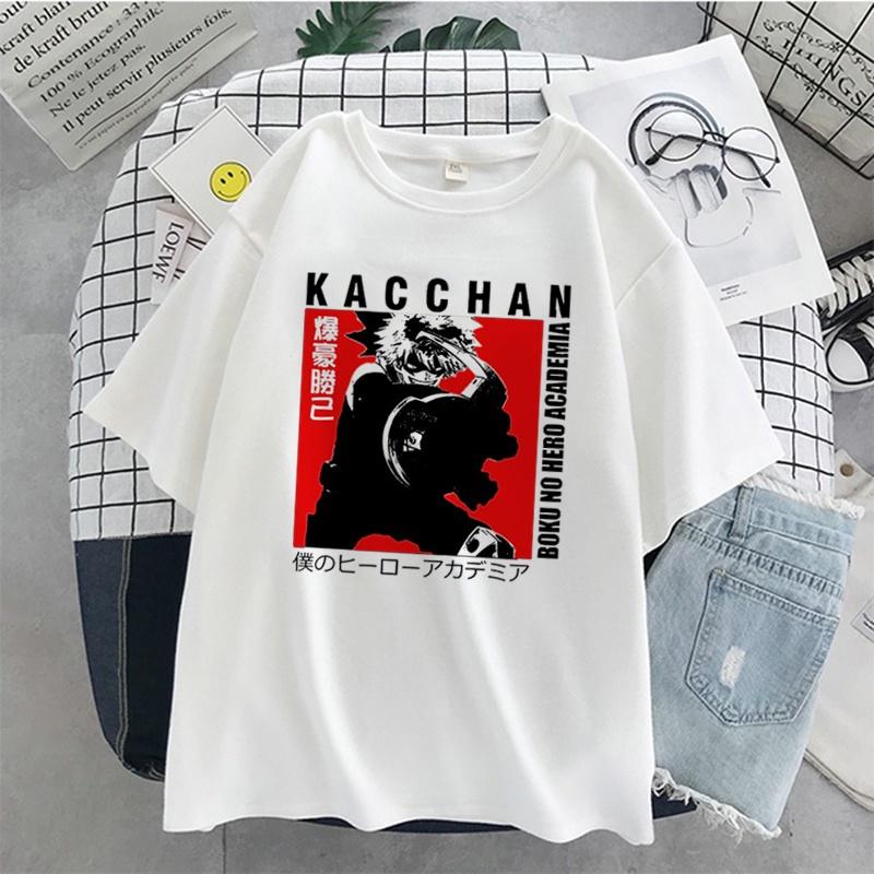 Áo thun unisex in hình Bakugou Katsuki anime My Hero Academia độc đẹp giá rẻ cực HOT