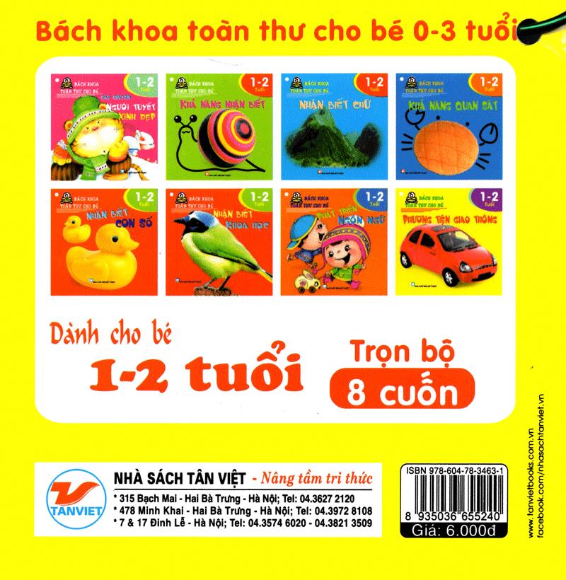 Bách khoa toàn thư cho bé - 01 - 02 Tuổi