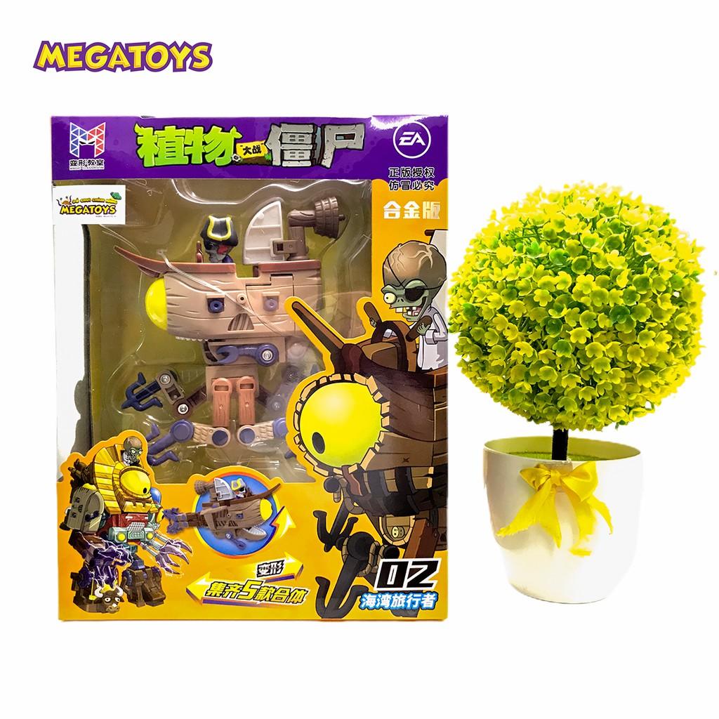 Đồ chơi sưu tầm Plants vs Zombies 1 - Zombot Plank Walker 2602