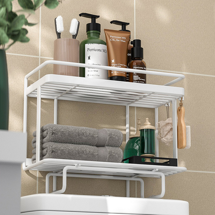 Kệ Nhà Tắm White Kimono Đặt Toilet