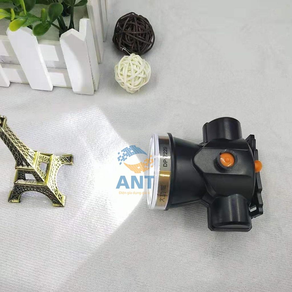 ĐÈN PIN ĐỘI ĐẦU LED SIÊU SÁNG DP7229 - CHỐNG NƯỚC - PIN SẠC DUNG LƯỢNG CAO