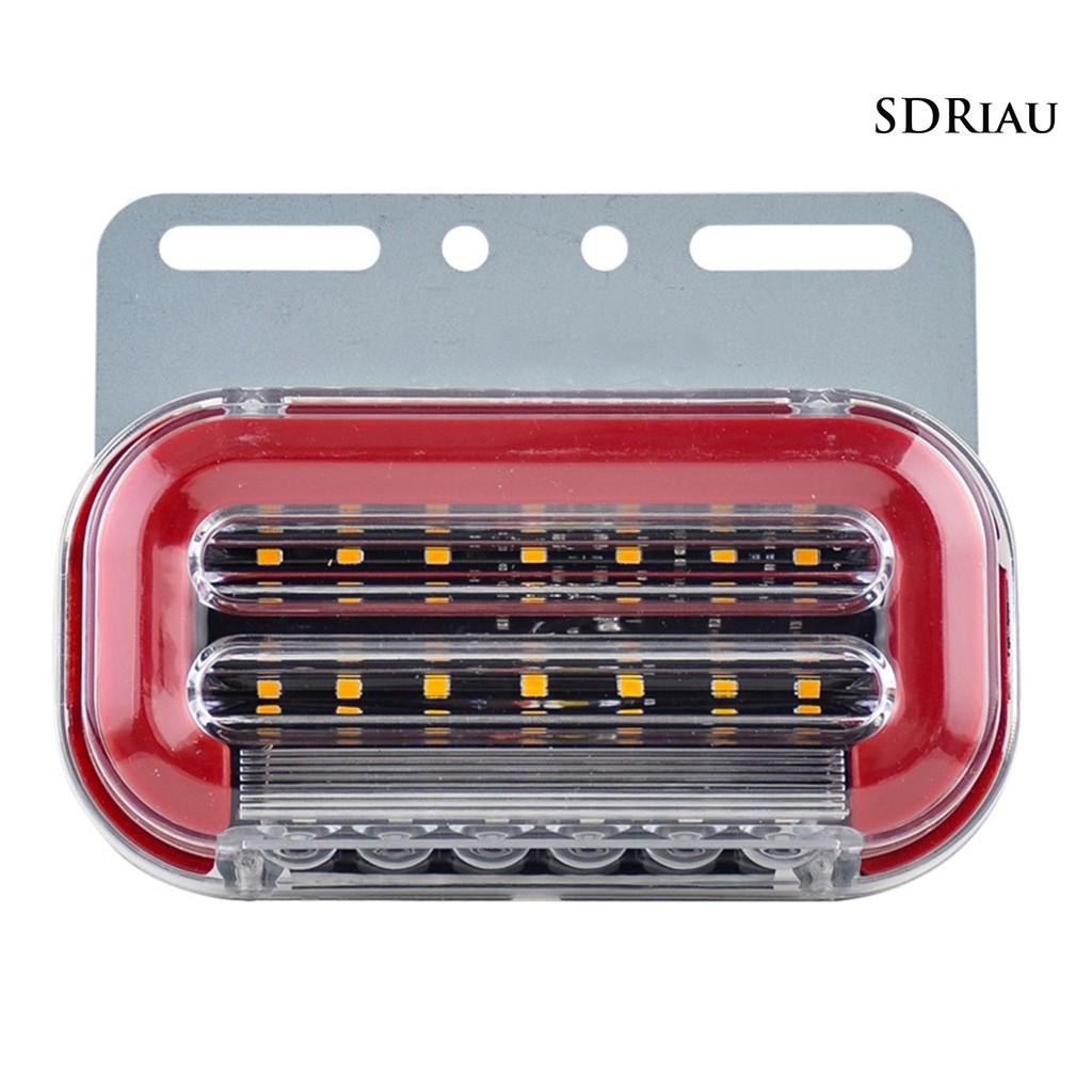 Set 4 Đèn Led 24v 24 Bóng Ip67 Chống Nước Gắn Xe Tải Kèm Phụ Kiện