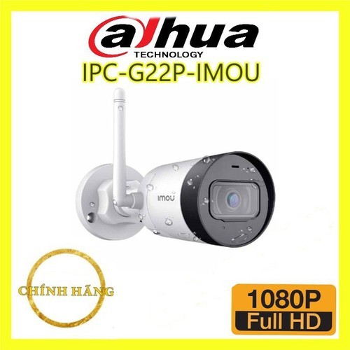 Camera IP Ngoài Trời Dahua Imou G22P 2.0Mpx  Full HD 1080 - Hàng Chính Hãng