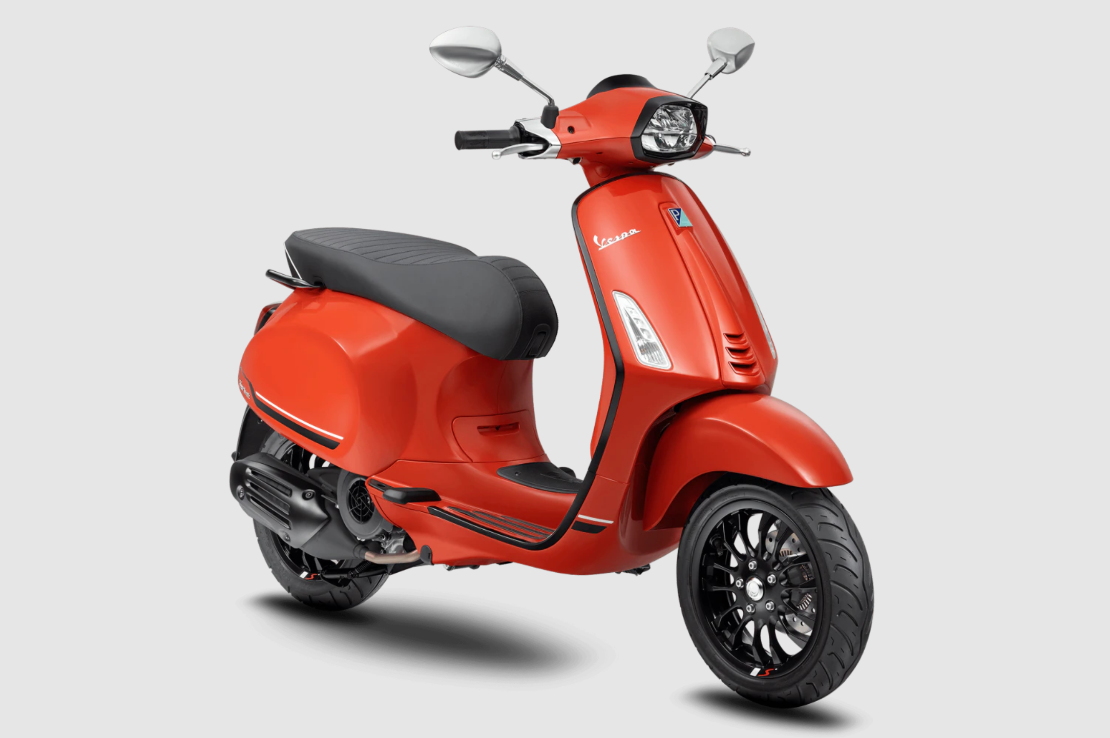 Xe Tay Ga Vespa Sprint S 150 Màu Cam Orange Tomantro