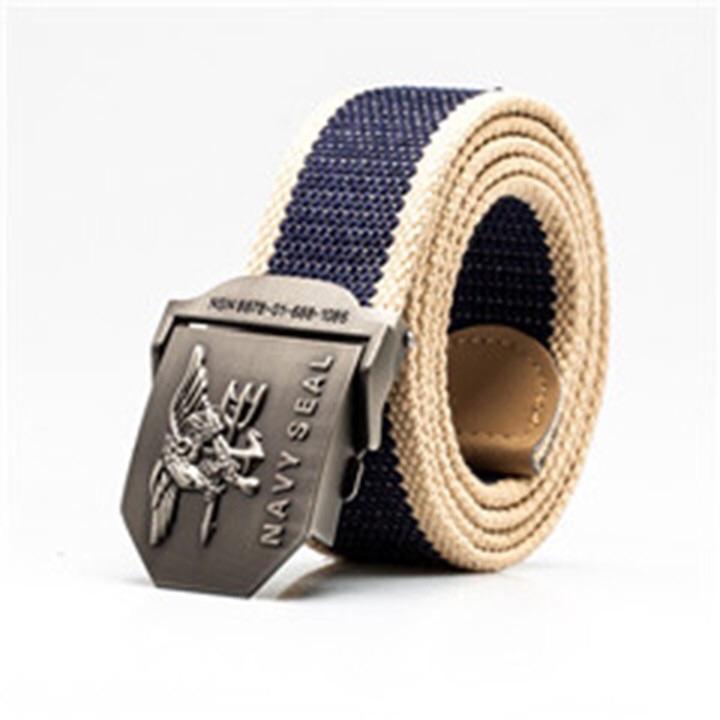 Thắt lưng vải dù mặt khoá Navyseal - nhóm màu phối