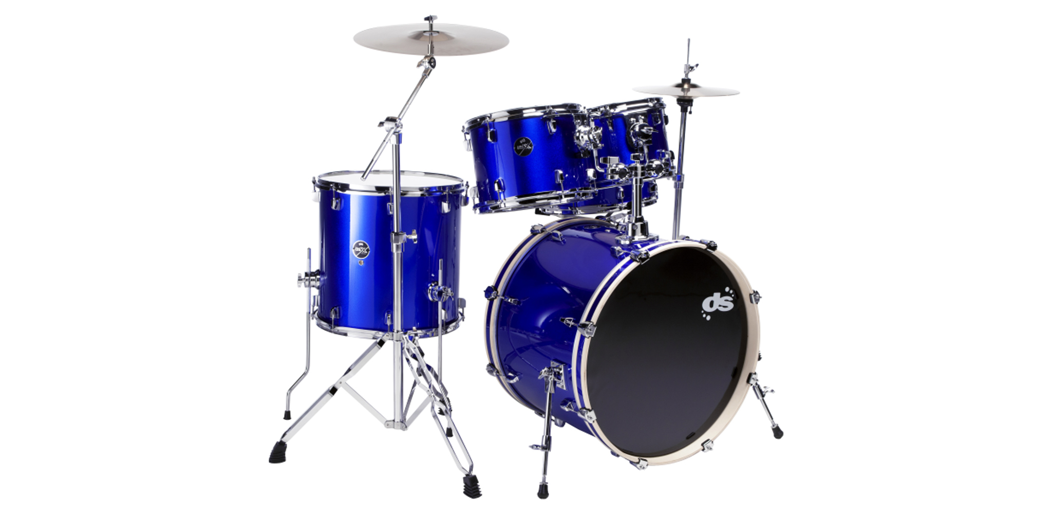 DSX2251EBS DSX ECO Electric Blue Sparkle DS Drum-Hàng Chính Hãng