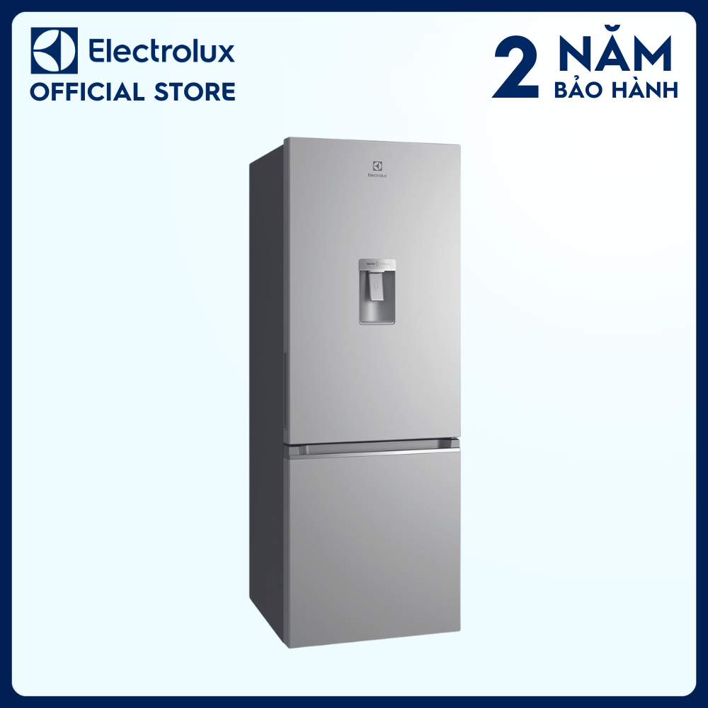 [Miễn phí giao hàng toàn quốc] Tủ lạnh Electrolux Inverter UltimateTaste 300 ngăn đá dưới có ngăn đông mềm 308 lít - EBB3442K-A - Tính năng lấy nước bên ngoài, khay đá xoay, tính năng khử mùi diệt khuẩn [Hàng chính hãng]