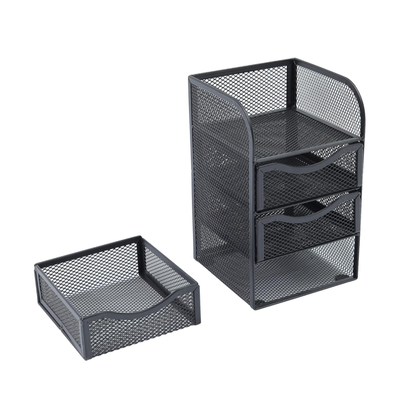3-Tier Paper Organizer Letter Tray Letter Shelf Rack Paper Letter Tray Organizer for School