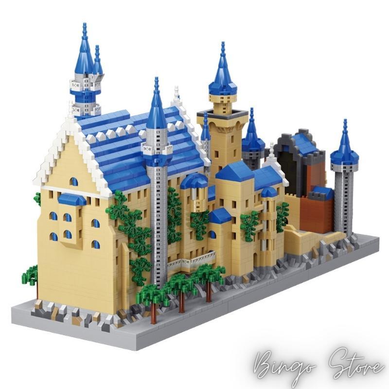 MÔ HÌNH LẮP RÁP LÂU ĐÀI NEW SCHWANSTEIN 3923 CHI TIẾT