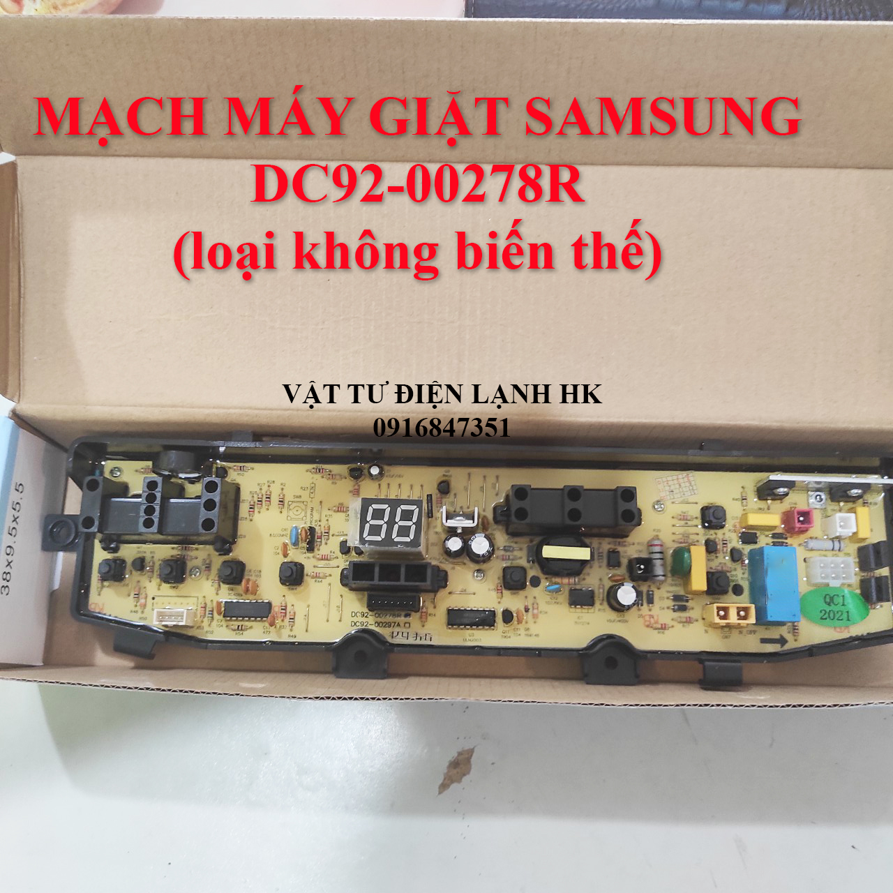 [Hàng mới] Bo mạch dùng cho máy giặt SAMSUNG 6 nút 4 giắc 7 giắc DC92-278R DC92-755D DC92-297A broad SS 297A 775D