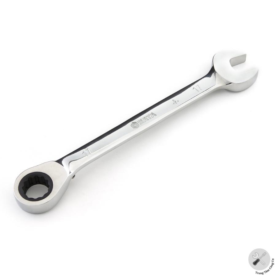 Cờ lê vòng miệng tự động đảo chiều 25mm - 46616 SATA