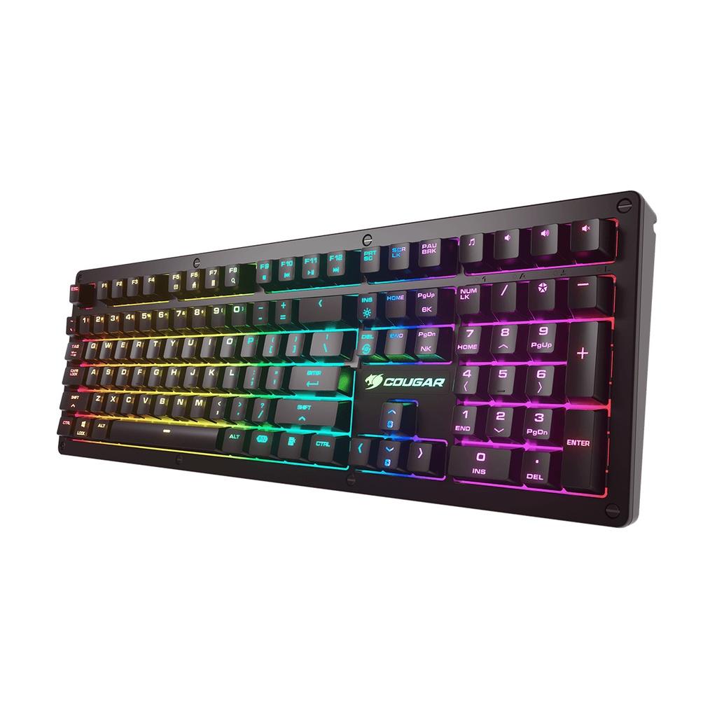 Bàn phím cơ Gaming Cougar Puri RGB, Độ bền 50 Triệu lần bấm, Mới 100% Fullbox. Hàng chính hãng