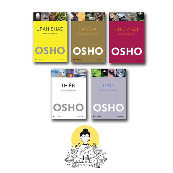 Osho: Đạo + Đức Phật + Tantra + Thiền + Upanishad (Bộ 5 Cuốn, Bìa mềm)