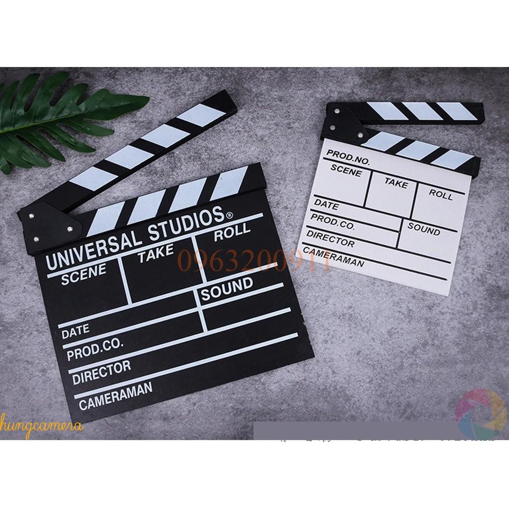 Bảng action quay phim clapper board - phụ kiện chụp hình, quay video Studio