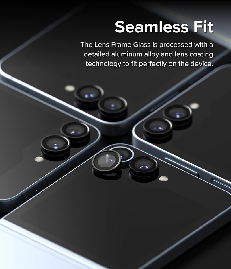 Dán camera Ringke Lens Frame Glass dành cho Samsung Galaxy Z Flip 6_ Hàng chính hãng