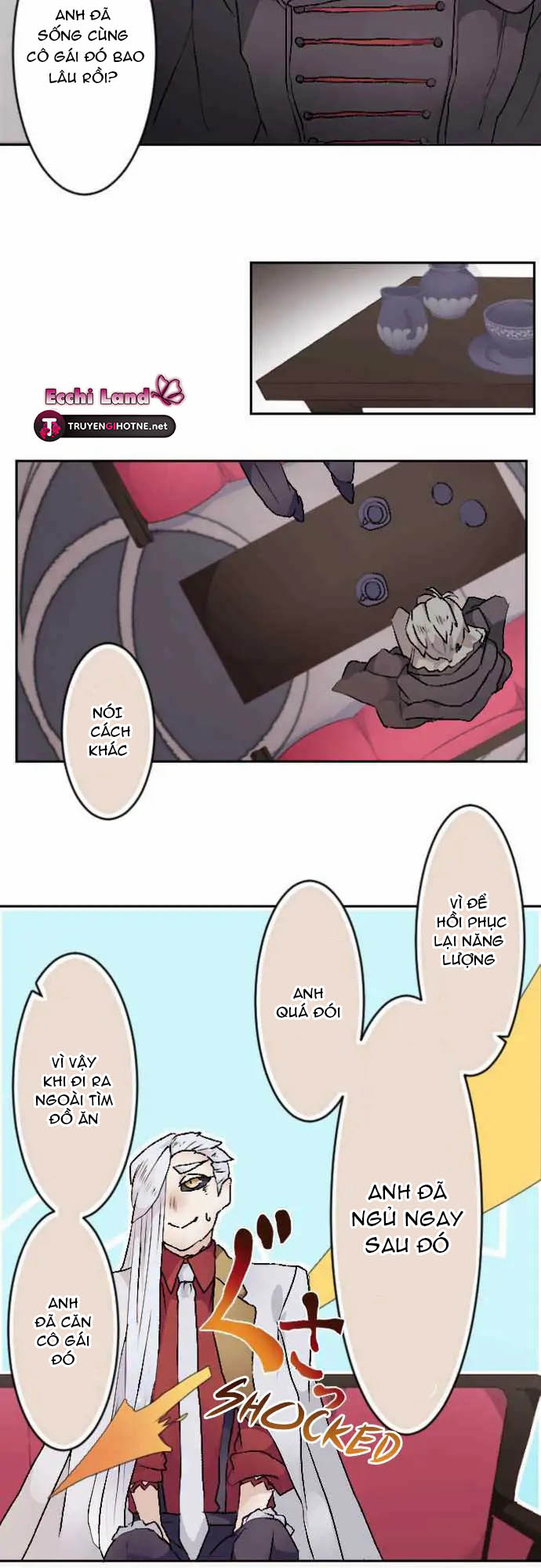 cô gái bị truy đuổi và chàng ma cà rồng chapter 8.1 9