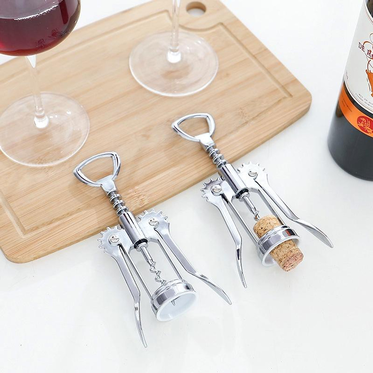 DỤNG CỤ MỞ NẮP CHAI RƯỢU VANG ĐA NĂNG - HENRYSA