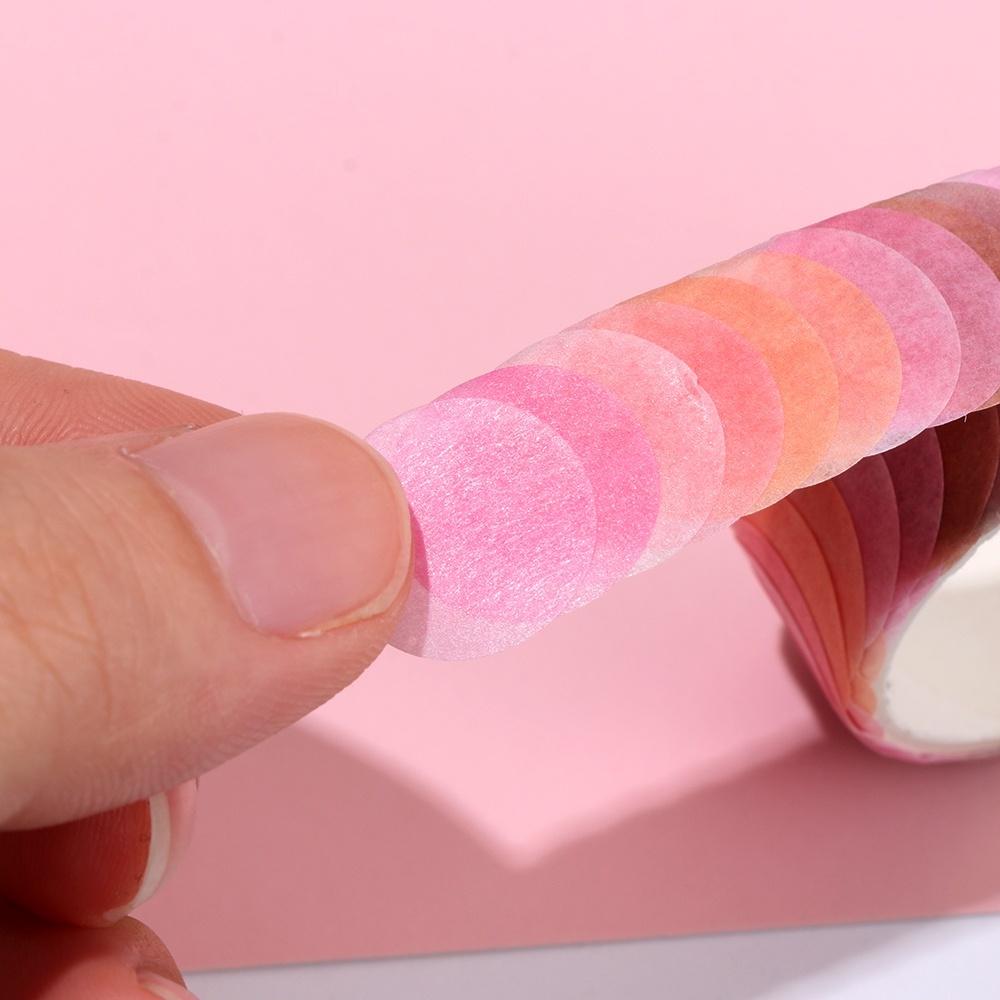 Cuộn 100 miếng dán Washi hình dáng sáng tạo trang trí sổ tay DIY