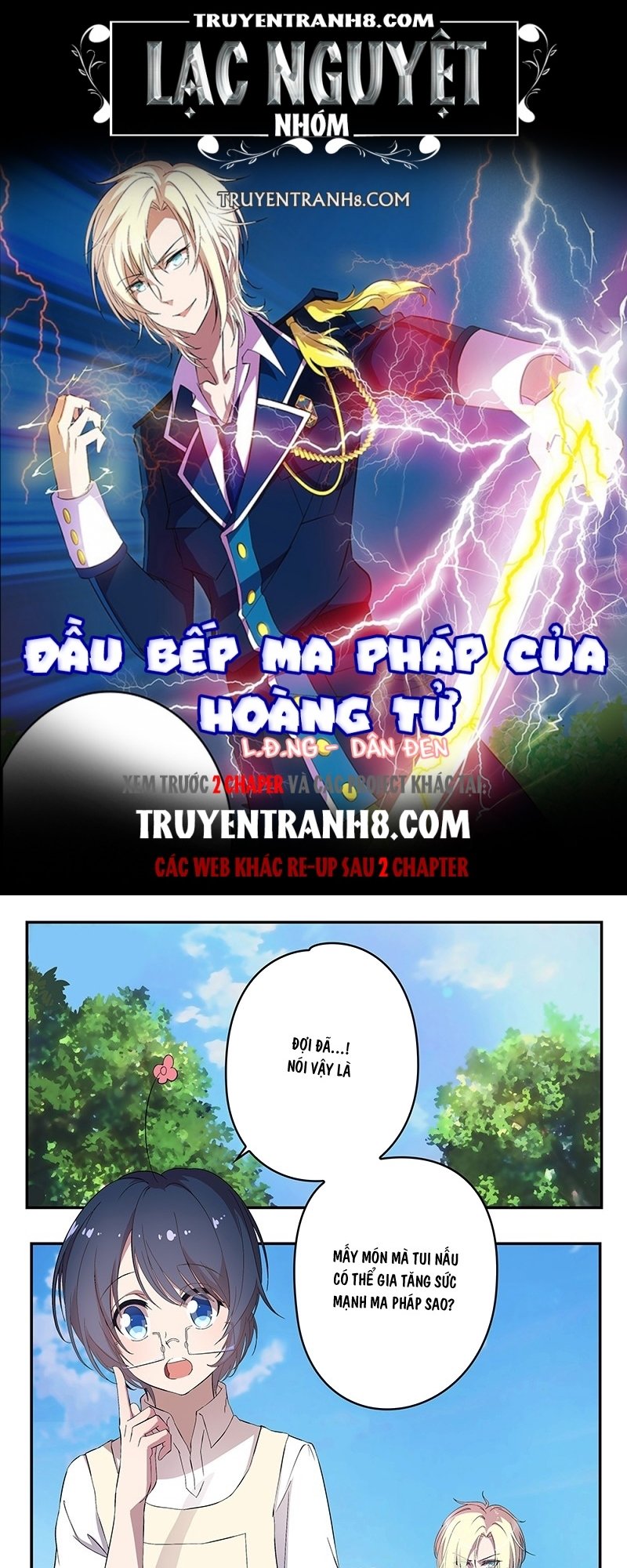 đầu bếp ma pháp của hoàng tử chapter 2 1