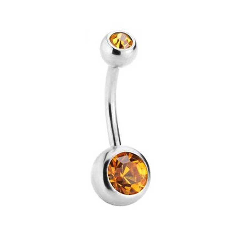 Khuyên đeo rốn bằng thép không gỉ 316L cá tính dành cho nữ