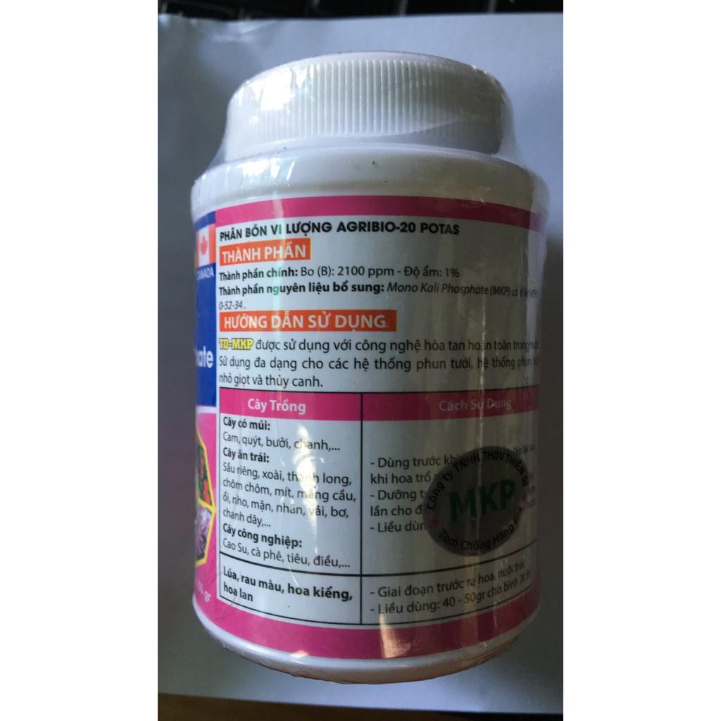 Phân bón MPK 0-52-34 TD lọ 100gr