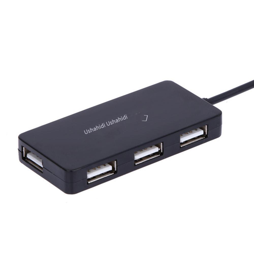 Bộ chia 4 cổng USB mở rộng giá rẻ nhất Bộ chia 4 cổng USB HUB 2.0 hub chuyển đổi USB tốc độ cao