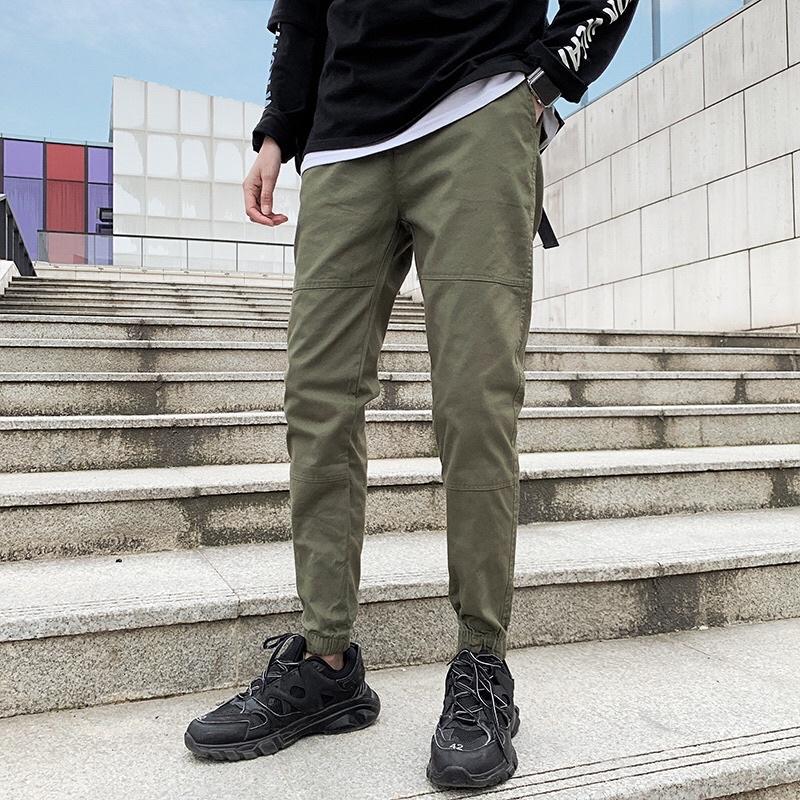 Combo 2 quần jogger xanh rêu