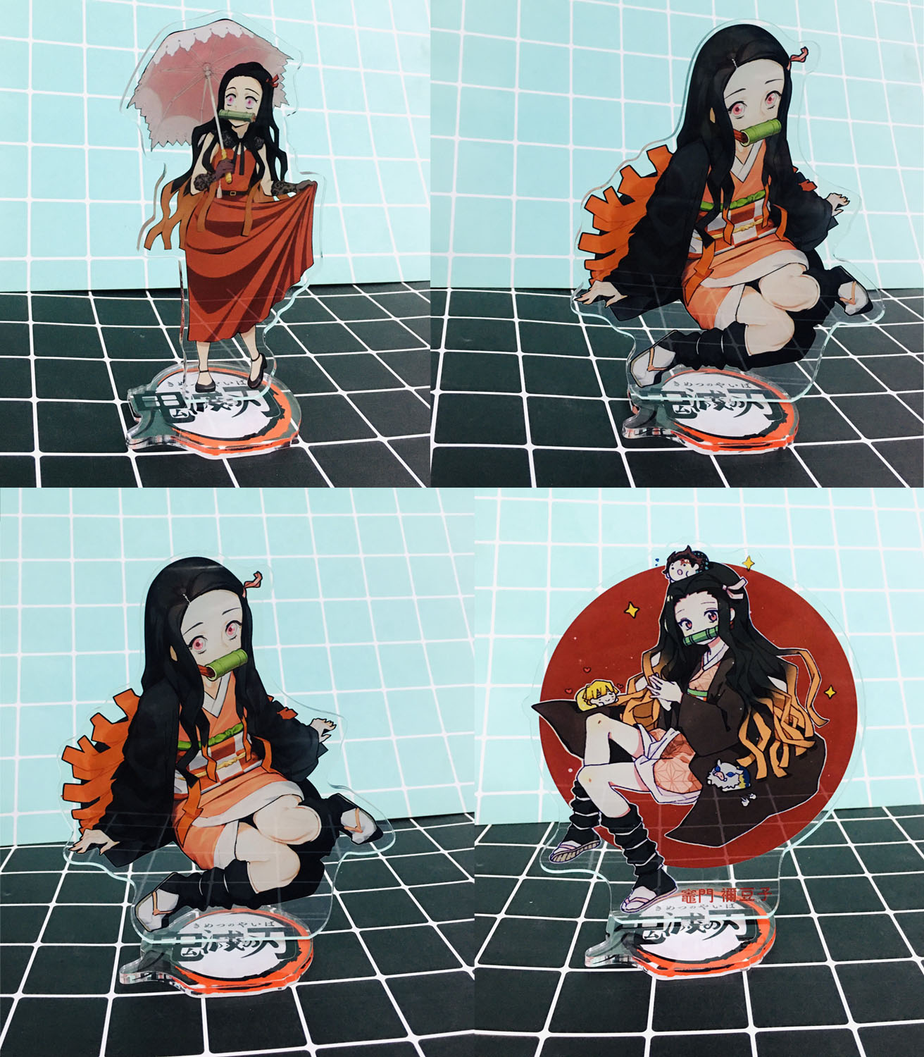 Standee tượng mica trong Kimetsu no Yaiba