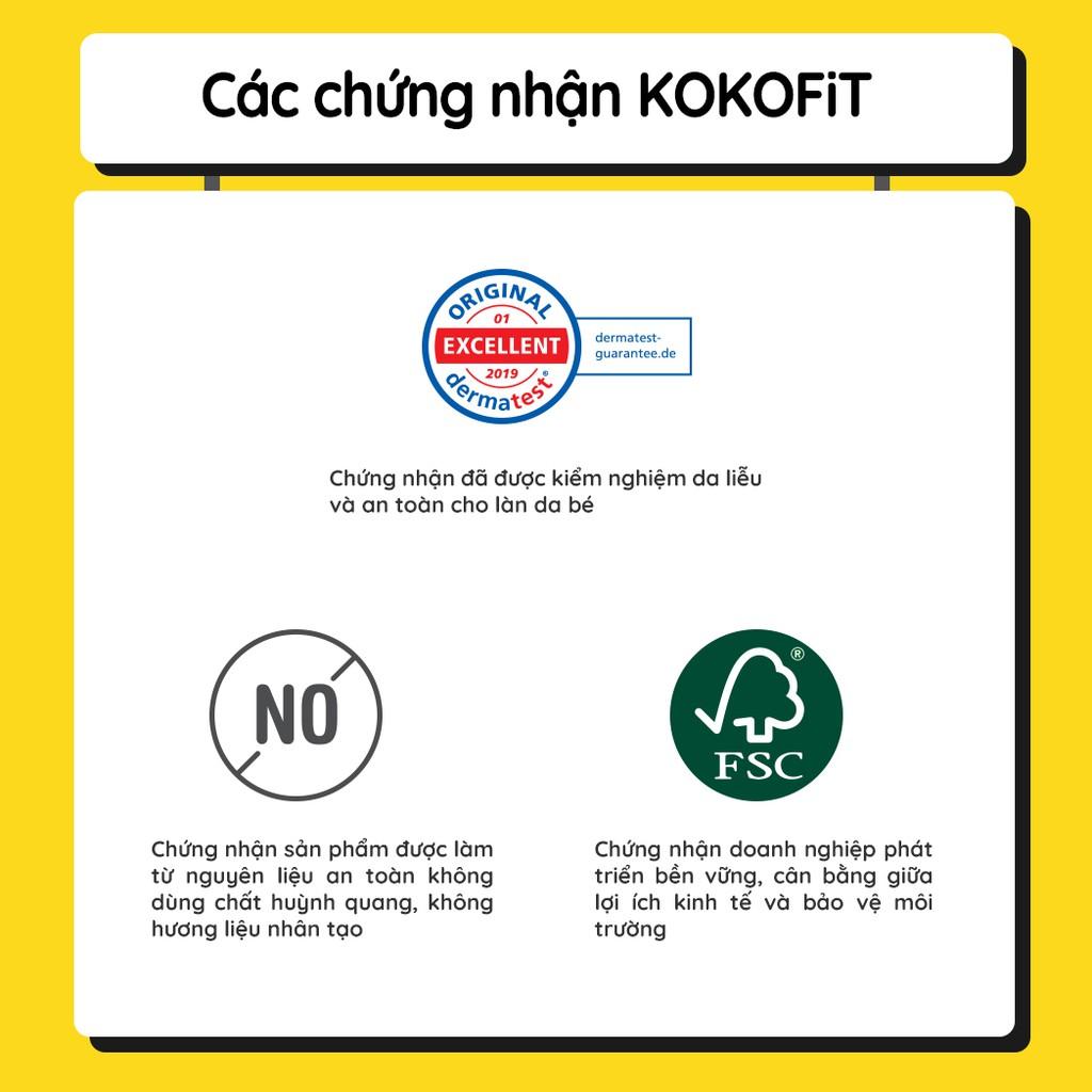 Combo Tã Dán KOKOFiT Hàn Quốc Bịch Minipack Size NB15/S14/M12/L11/XL10 và Khăn ướt thiên nhiên KOKOFiT