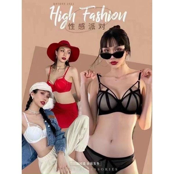 Bộ lót dây chéo quyến rũ đệm nhẹ nâng ngực, tạo khe gợi cảm Cao Cấp