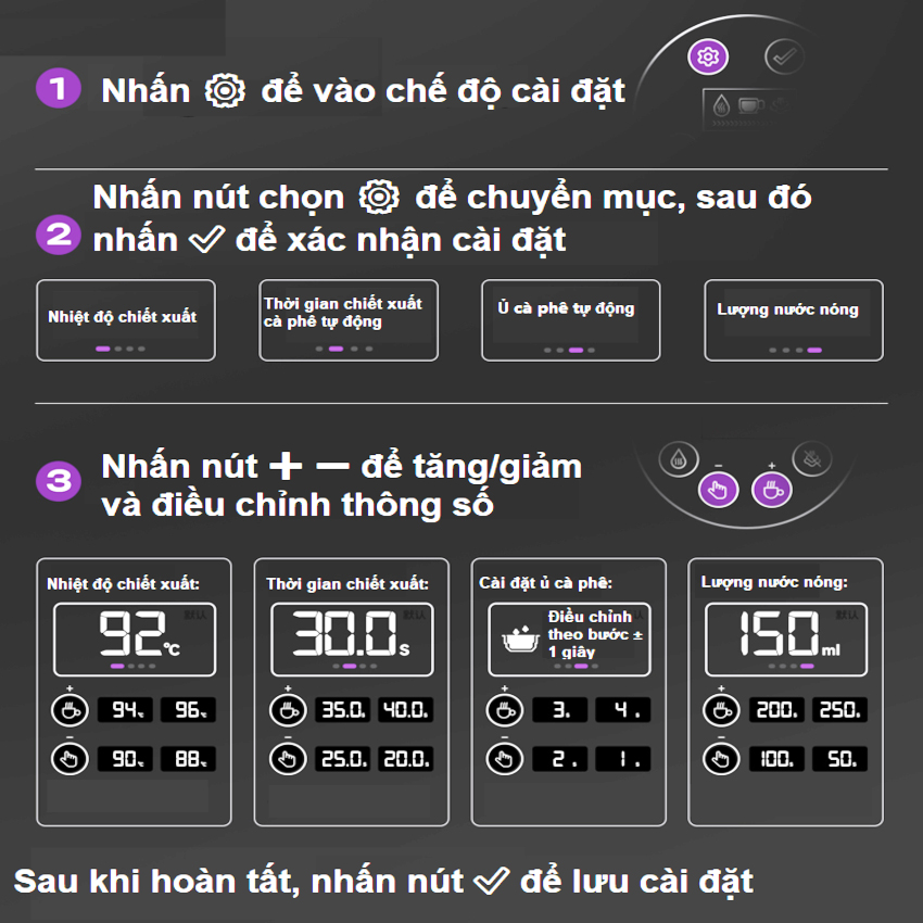 Máy pha cà phê Espresso, Cappuccino, Latte chuyên nghiệp thương hiệu HiBREW H21 - Công suất 3000W - Hàng chính hãng