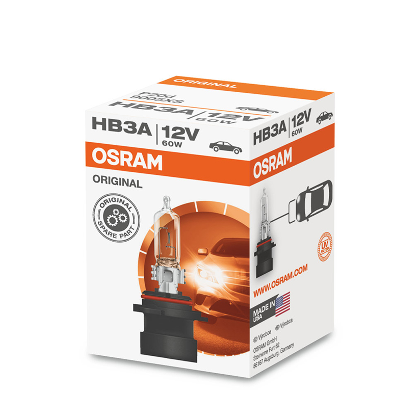 Bóng Đèn Halogen OSRAM Original HB3 12V 60W (Chân Thẳng)