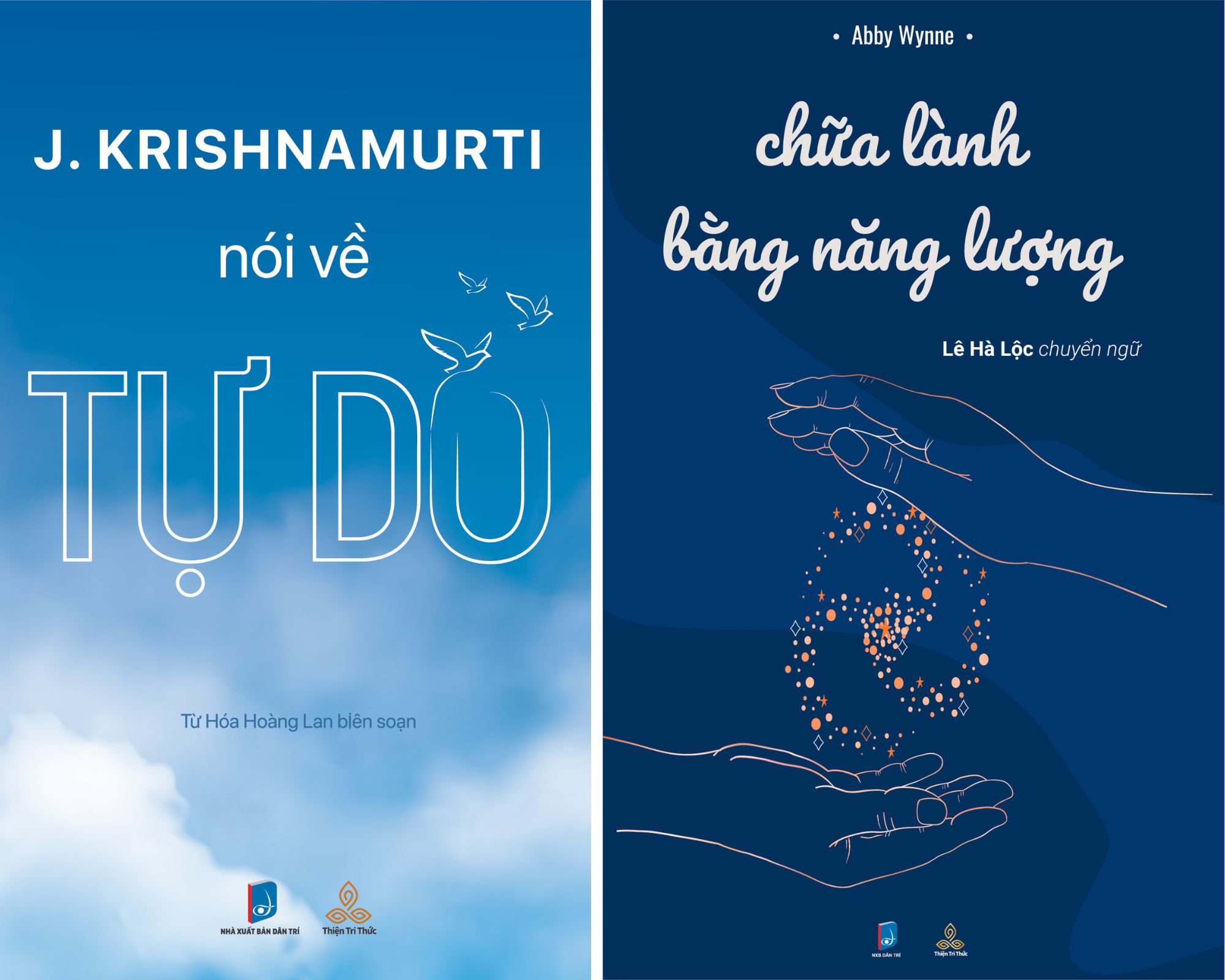 Combo Sách Krishnamurti Nói Về Tự Do và Chữa Lành Bằng Năng Lượng