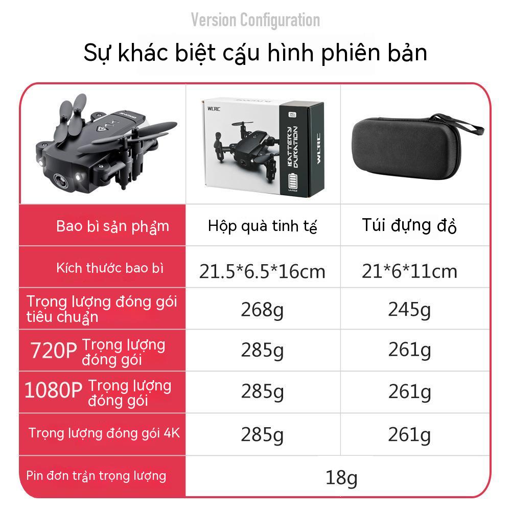 KK8 mini gấp máy bay không người lái 4k, máy bay điều khiển từ xa của quad