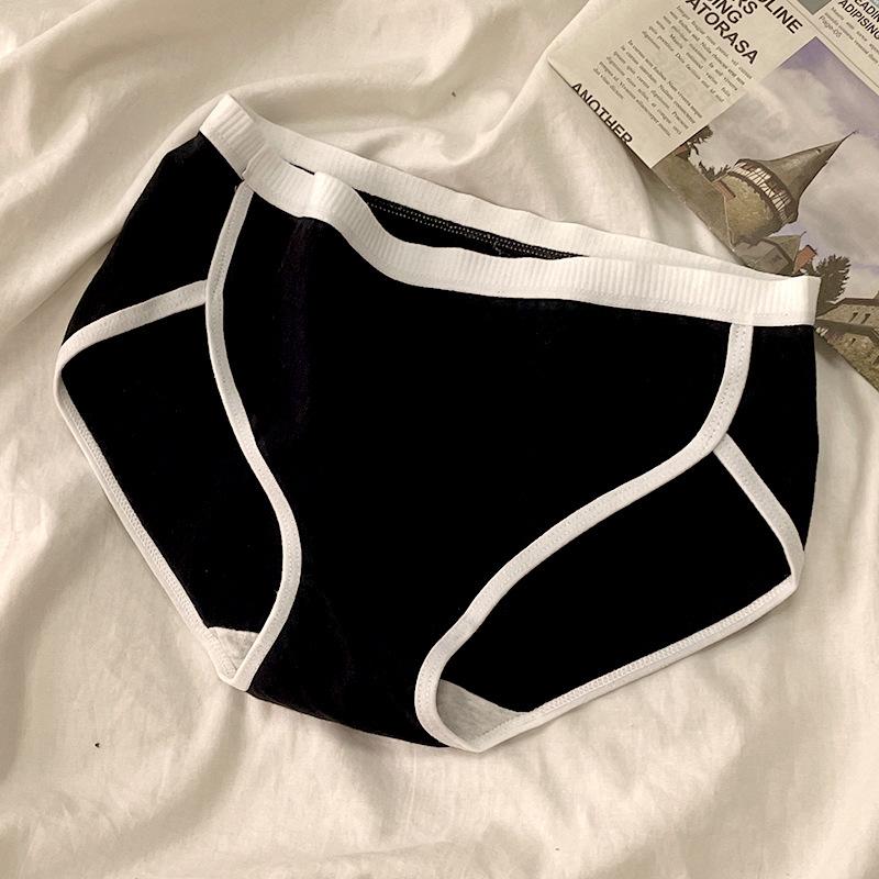Quần lót thể thao COTTON CÓ VIỀN, thấm hút mồ hôi cực tốt, Quần lót nữ mềm mịn,chất vải dày dặn thoáng mát
